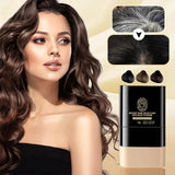 Portable Hair Dye Touch-Up Stick – Instant Gray & Black Coverage with Built-in Comb