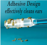 Safe Earwax Removal Tool Set (24 Count) – Gentle Sticky Tip Ear Pick Cleaners for Adults & Kids