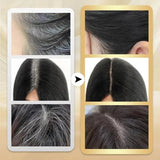 Portable Hair Dye Touch-Up Stick – Instant Gray & Black Coverage with Built-in Comb