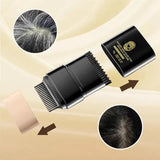 Portable Hair Dye Touch-Up Stick – Instant Gray & Black Coverage with Built-in Comb